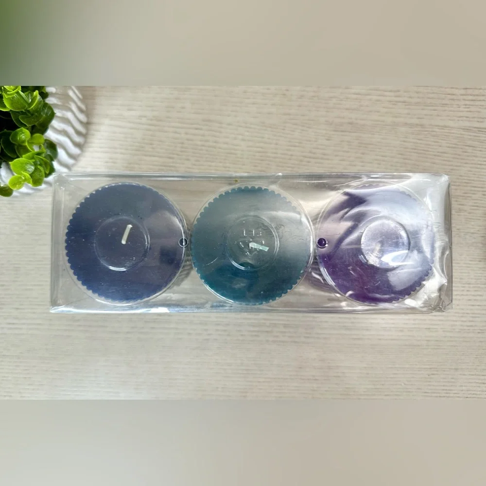 IKEA SET OF 3 X VINTER 2018 UNSCENTED CANDLES